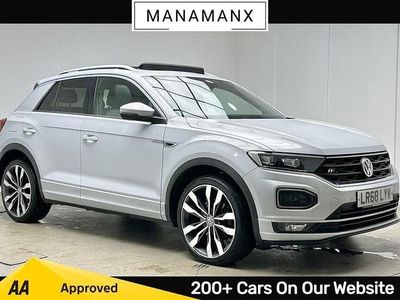 Silver Used 2018 VW T-Roc R-line SUV | £15,790 (Fair price)