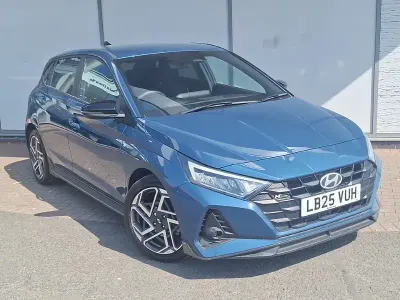 Used Hyundai i20 N Line 100 HP (73 kW) 2025 Blue Hatchback