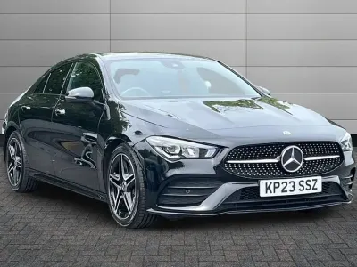 Used Mercedes CLA180 AMG Line Premium 136 HP (100 kW) 2023 Black Sedan