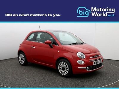 used Fiat 500 1.2 Lounge Hatchback 3dr Petrol Manual Euro 6 (s/s) (69 bhp) Android Auto