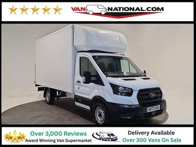 Used Ford Transit 130 HP (95 kW) 2022 White Cabriolet