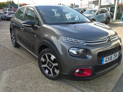 Grey Used 2018 Citroën C3 PureTech Hatchback | £9,295 (Fair price)