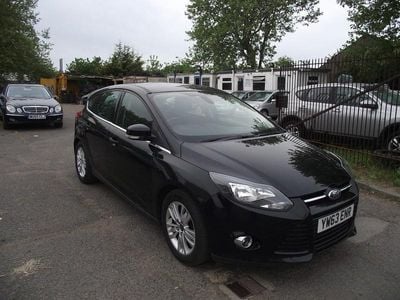 Black Used 2013 Ford Focus Titanium Hatchback | £6,495 (Expensive)