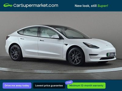 Used Tesla Model 3 Long Range AWD 366 kW (498 HP) 2021 White Sedan