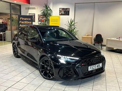 Black Used 2023 Audi RS3 Advanced Sedan | £42,995