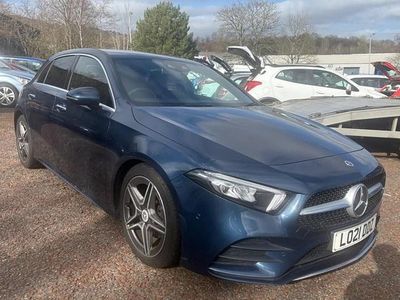 Used Mercedes A180 AMG Line Premium 2021 Blue Hatchback
