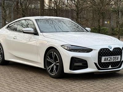 White Used 2021 BMW 420 M Sport Coupe | £19,990 (Super price)