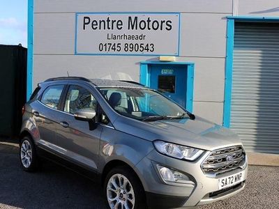 Used Ford Ecosport Titanium 125 HP (91 kW) 2022 Silver SUV