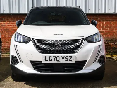 Used Peugeot 2008 GT-line 100 kW (136 HP) 2020 White SUV