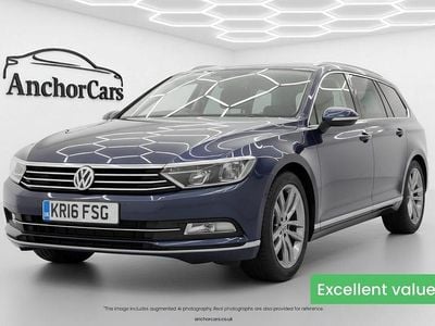 Blue Used 2016 VW Passat GT Estate | £12,795 (Good price)