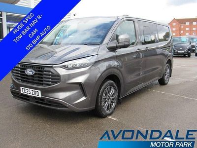 Grey New 2025 Ford Transit Custom Limited Van | £36,990 (Expensive)