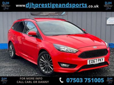 Used Ford Focus ST-Line 140 HP (102 kW) 2017 Red Estate