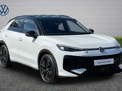 Used VW T-Roc Cabriolet R-line 2026 Pure white black roof SUV