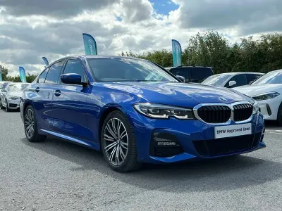 Used BMW 320 M Sport 192 HP (141 kW) 2021 Blue Sedan