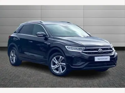 Used VW T-Roc R-line 150 HP (110 kW) 2022 Black SUV