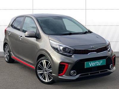 Used Kia Picanto GT-Line S 83 HP (61 kW) 2019 Silver Hatchback