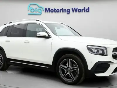 Used Mercedes GLB200 AMG line 150 HP (110 kW) 2022 White SUV