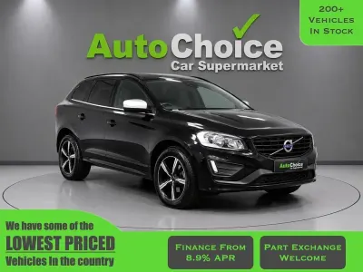Used Volvo XC60 R-Design 190 HP (139 kW) 2017 Black SUV