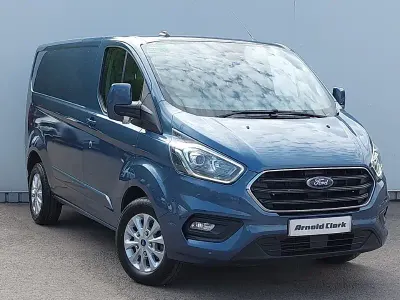 Używany Ford Transit Custom Limited 130 KM (95 kW) 2021 Niebieski Van