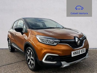 Used Renault Captur GT-Line 90 HP (66 kW) 2018 Orange/black SUV