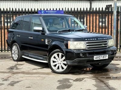 Begagnad Land Rover Range Rover Sport HSE 2007 Svart SUV