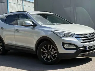 Used Hyundai Santa Fe Premium 197 HP (144 kW) 2014 Silver SUV