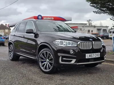 Used BMW X5 Exclusive 255 HP (187 kW) 2017 Brown SUV