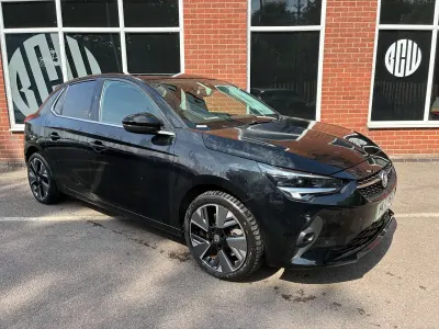 Used Vauxhall Corsa-e Elite 100 kW (136 HP) 2021 Black Hatchback