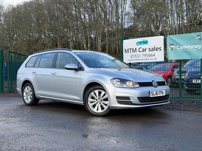 Used VW Golf VII SE 110 HP (80 kW) 2016 Silver Estate