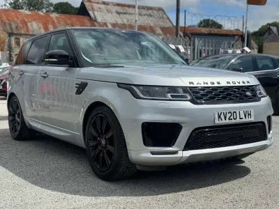 Used Land Rover Range Rover Sport Autobiography Dynamic 404 HP (297 kW) 2020 Silver SUV