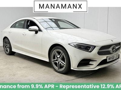 White Used 2018 Mercedes CLS350 AMG line Coupe | £20,490 (Fair price)