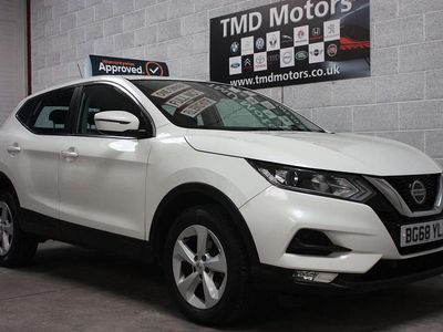 White Used 2018 Nissan Qashqai Acenta SUV | £8,995 (Good price)