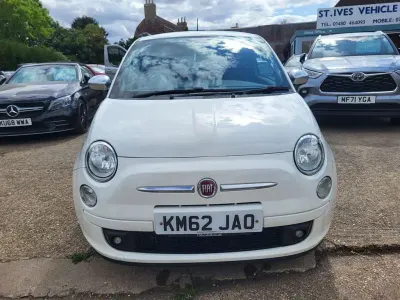 Used Fiat 500 Street 69 HP (50 kW) 2012 White Hatchback