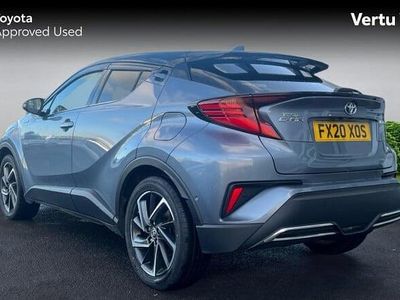 Satin grey bitone (metallic paint) Used 2020 Toyota C-HR SUV | £17,311 (Fair price)