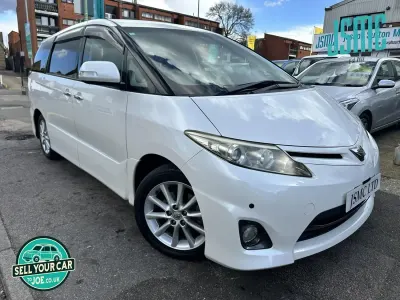 Begagnad Toyota Estima 2010 Vit Minibuss