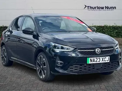 Used Vauxhall Corsa-e Ultimate 100 kW (136 HP) 2023 Black Hatchback