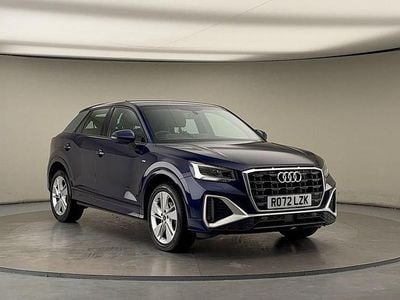 Used Audi Q2 S-Line 150 HP (110 kW) 2022 Navarra blue SUV