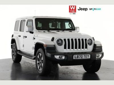 used Jeep Wrangler 2.0 GME OVERLAND AUTO 4WD EURO 6 (S/S) 4DR PETROL FROM 2020 FROM EPSOM (KT17 1DH) | SPOTICAR