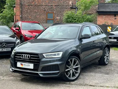 Used Audi Q3 Black Edition 184 HP (135 kW) 2017 Grey SUV