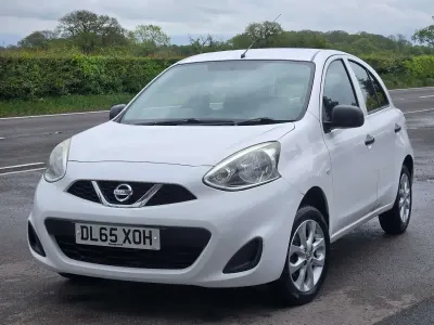 Used Nissan Micra 2015 White Hatchback