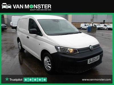Used VW Caddy 102 HP (75 kW) 2022 White MPV