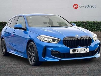 Used BMW 118 M Sport 136 HP (100 kW) 2020 Blue Hatchback