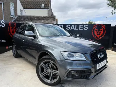 Used Audi Q5 S-line plus 174 HP (127 kW) 2014 Grey SUV
