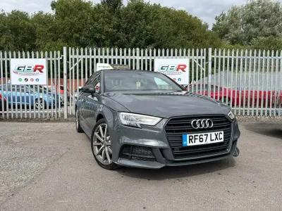 Used Audi A3 Black Edition 150 HP (110 kW) 2018 Grey Sedan