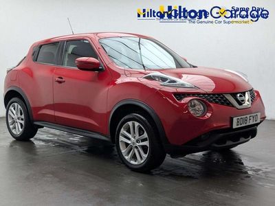 Used Nissan Juke Acenta 116 HP (85 kW) 2018 Red SUV
