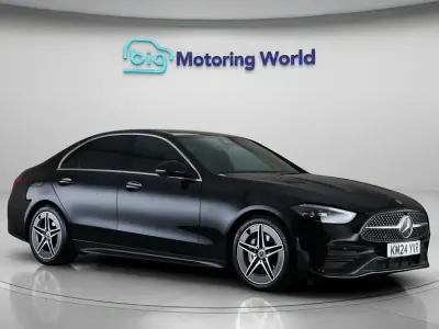 Used Mercedes C200 AMG line 224 HP (164 kW) 2024 Black Sedan