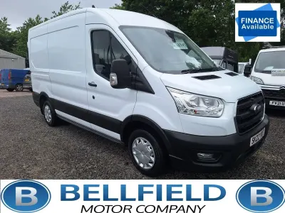 Used Ford Transit Trend 130 HP (95 kW) 2022 White Van