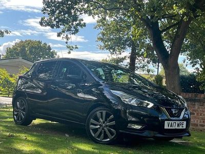 Black Used 2017 Nissan Micra Tekna Hatchback | £6,995 (Fair price)