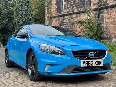 Used Volvo V40 R-Design 174 HP (127 kW) 2013 Blue Hatchback