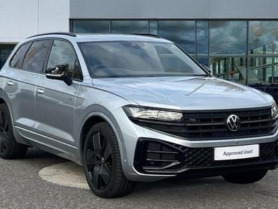 Silver Used 2025 VW Touareg Black Edition SUV | £52,245 (Fair price)